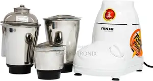 Nikai Blender 750w 3 in 1 Stainless Steel NB894