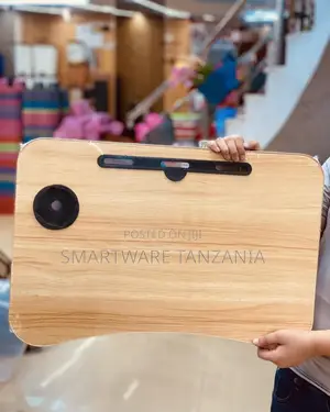 Foldable Laptop Desk Brown | Standing Desk | Breakfast Tray