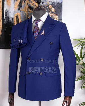 Suti Za Kiume | Double Breasted Mens Suits | Six Buttons