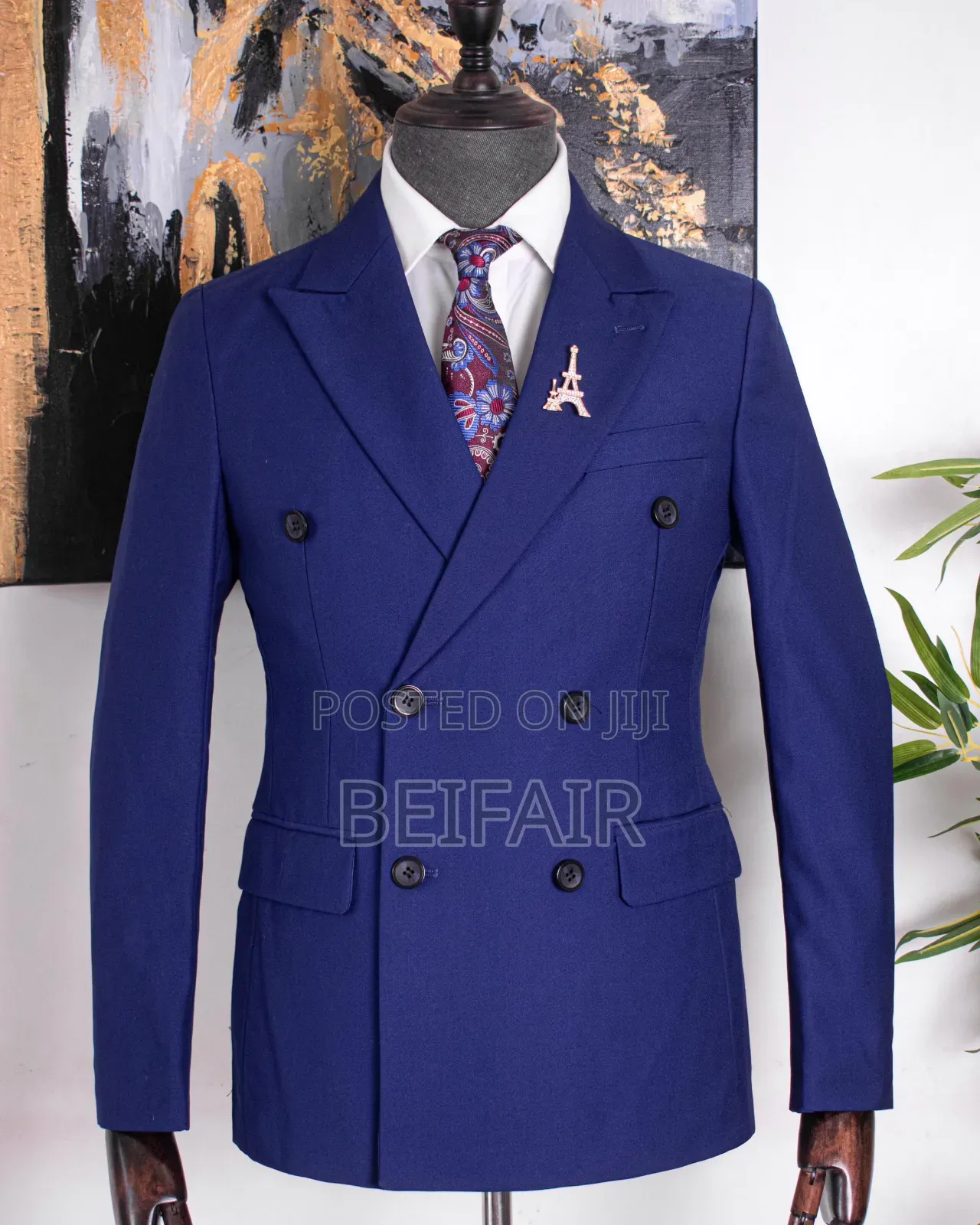 Suti Za Kiume | Double Breasted Mens Suits | Six Buttons