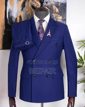 Suti Za Kiume | Double Breasted Mens Suits | Six Buttons