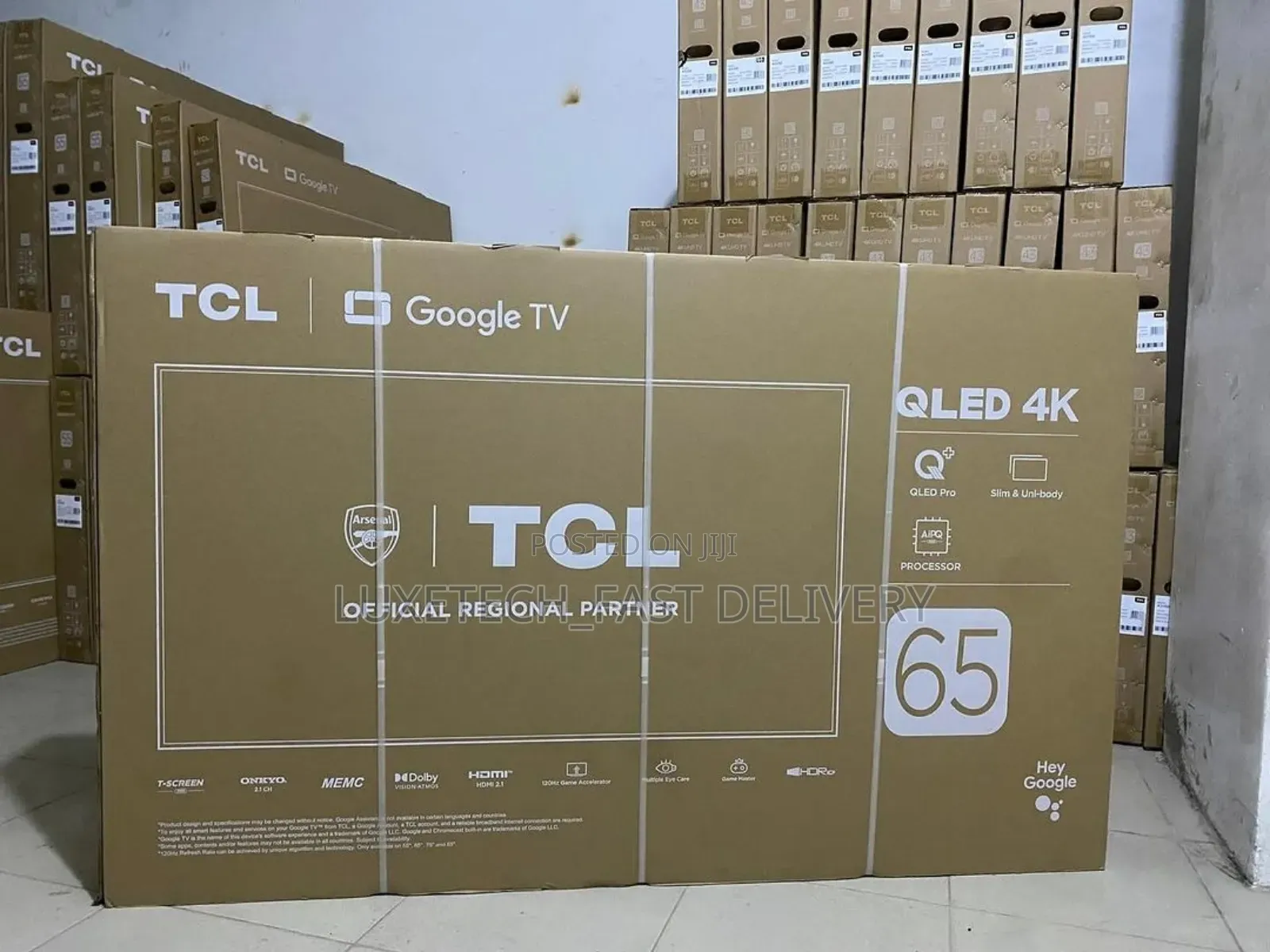 TCL 65 Inches Smart Android Qled Tv
