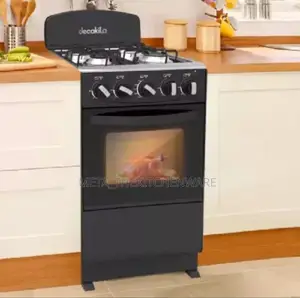 Decakila Cooker 50×50 Full Gas Cooking Range Gas Oven 50L