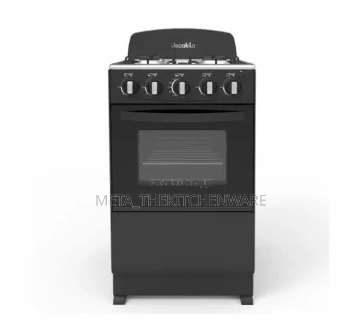 Decakila Cooker 50×50 Full Gas Cooking Range Gas Oven 50L