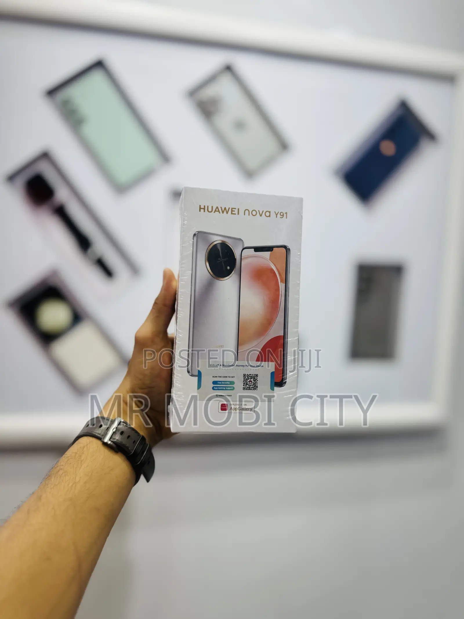 New Huawei nova Y91 128 GB Gray
