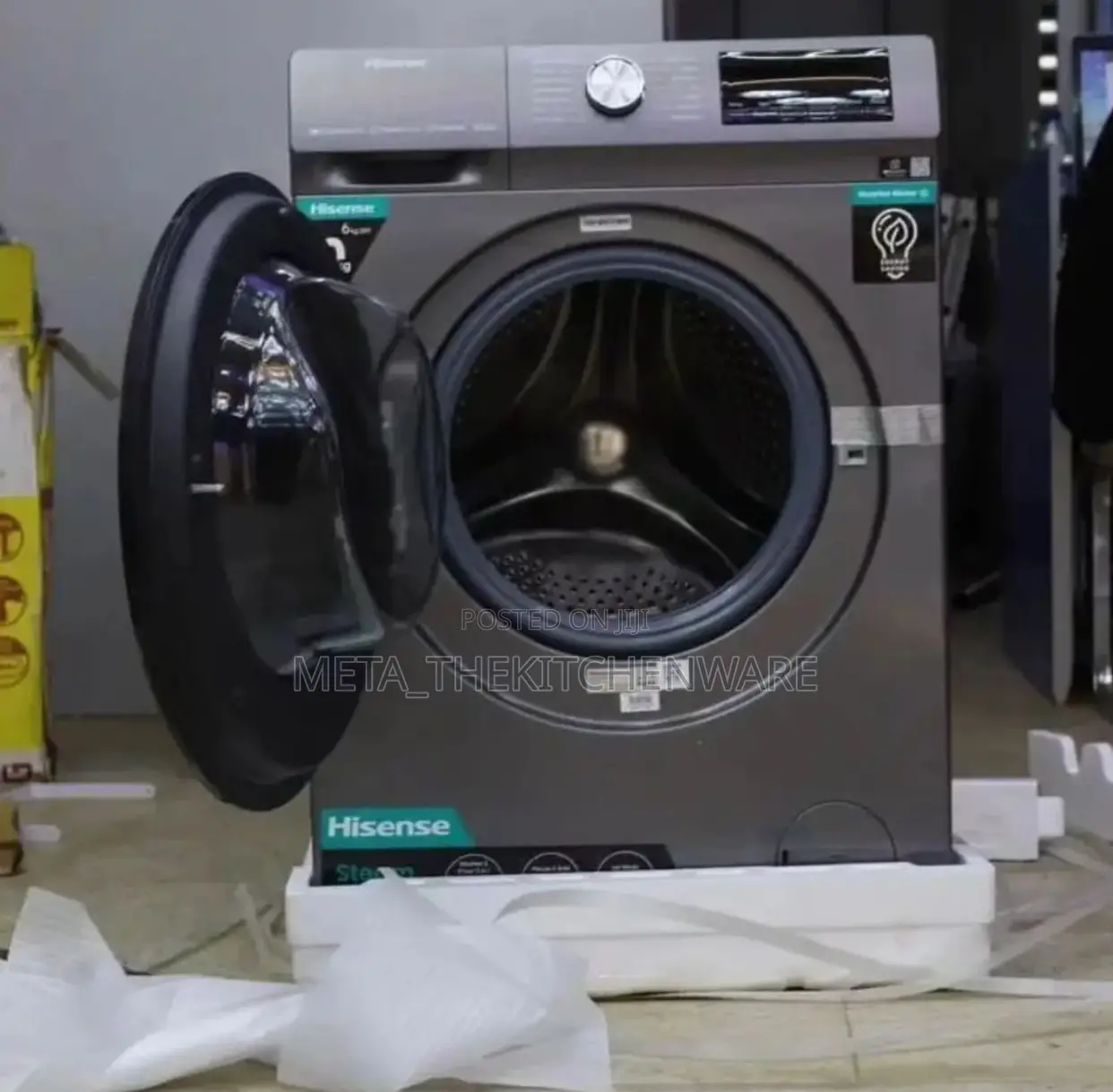 Hisense Automatic Washing and Drying Machine Front Load 8kg