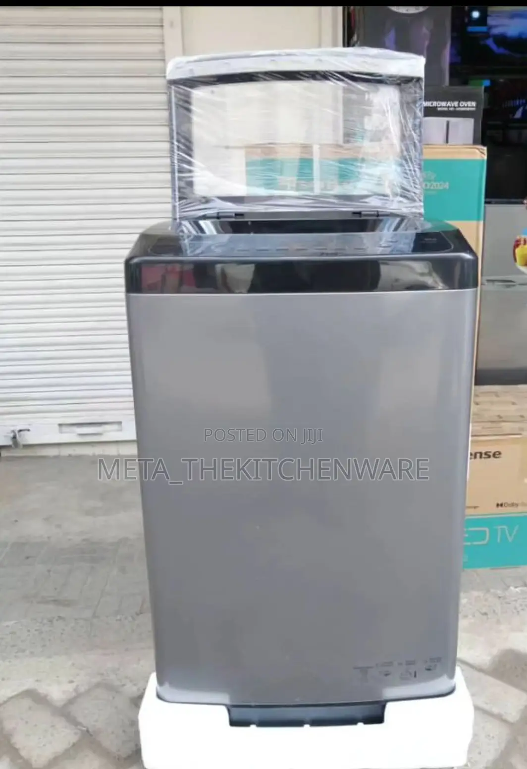 Hisense Automatic Washing Machine Top Load 8kg in Ilala Home