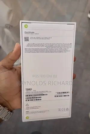 New Apple iPhone 16 Pro 256 GB Black