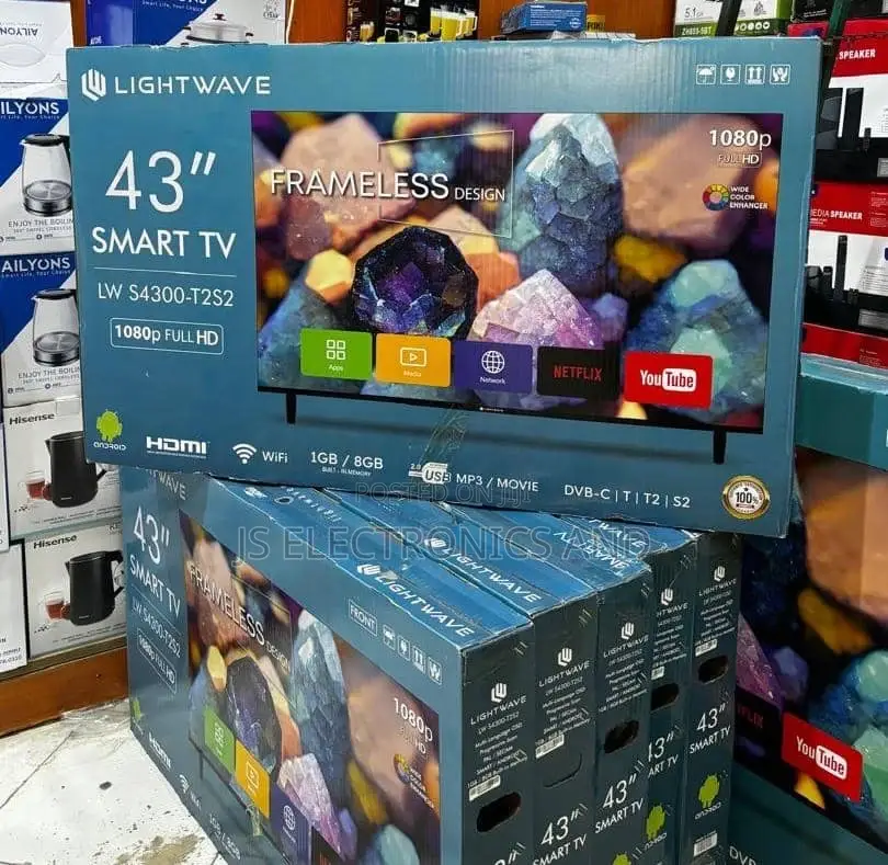 Lightwave Inchi 55 Smart Frameless UHD 