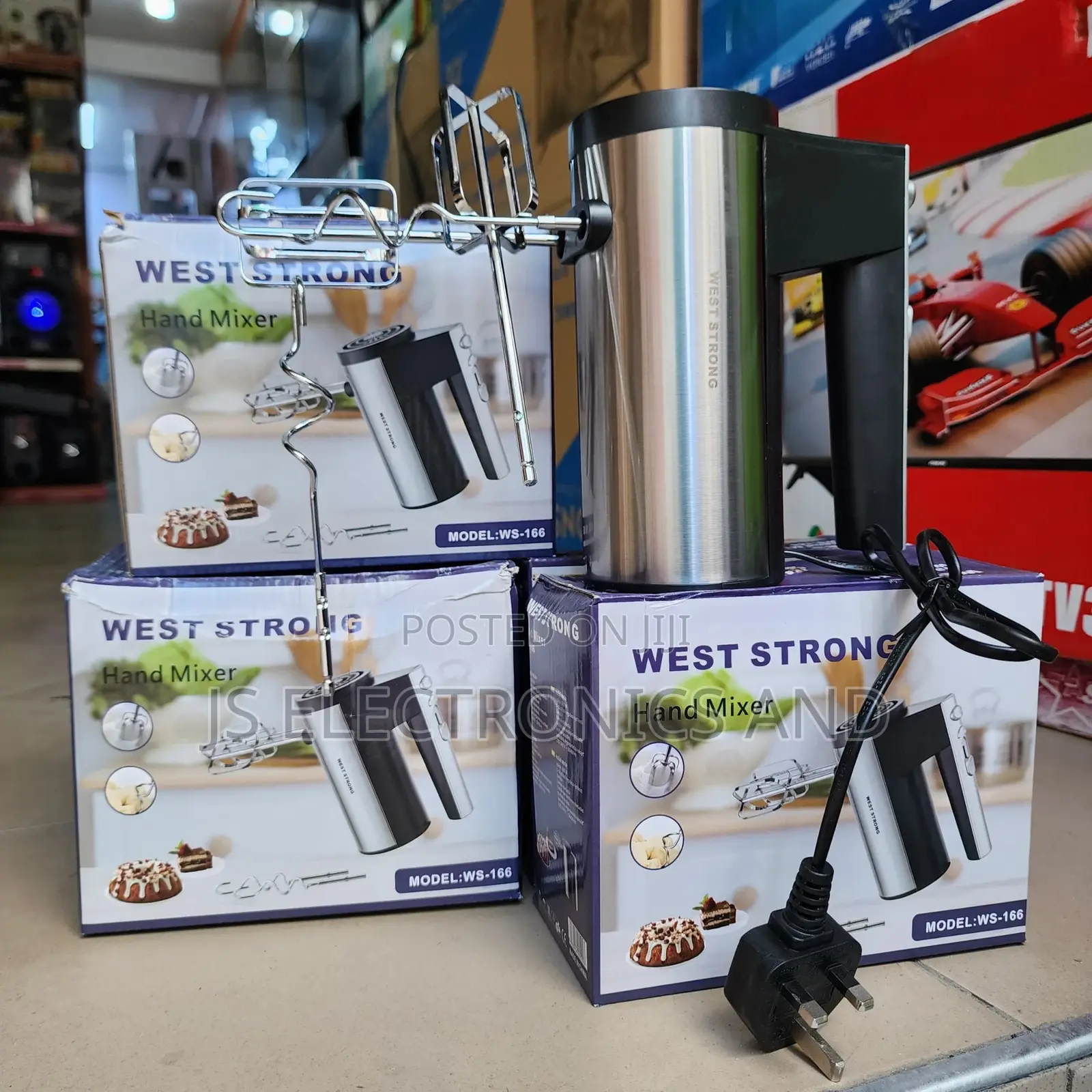 Hand Mixer WEST STRONG ( 2 IN 1) 1 Year Warranty