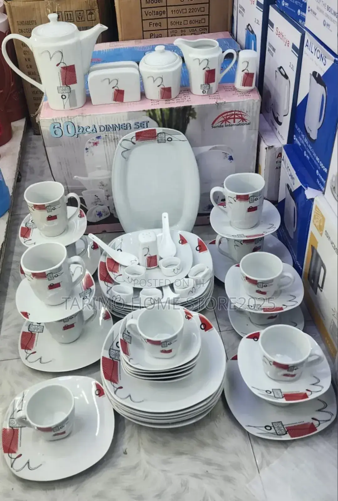 Dinnerset 60pcs *