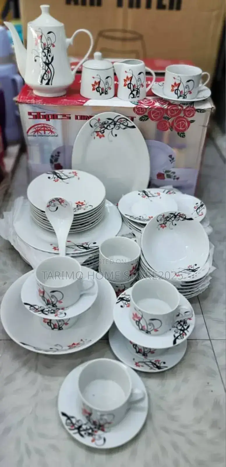 *Tsh Dinnerset 56pcs *