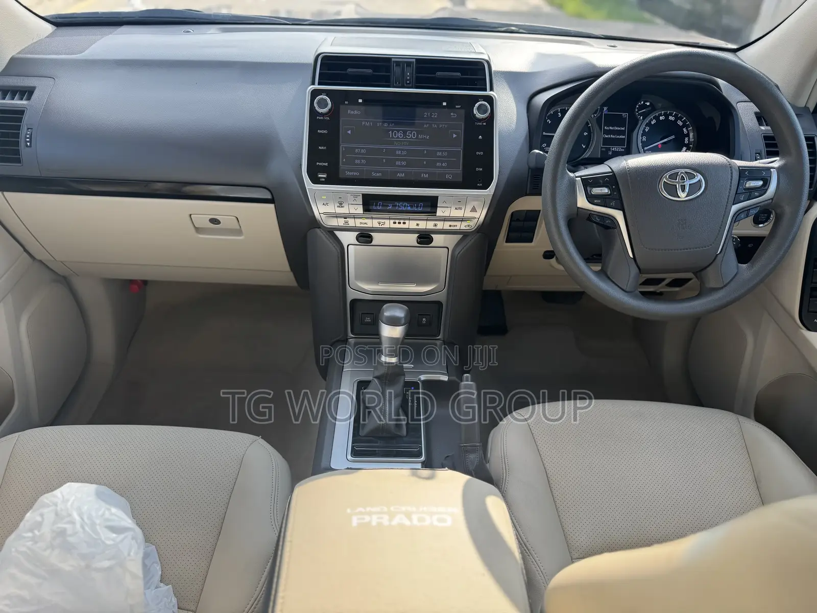 Toyota Land Cruiser Prado 2022 Beige