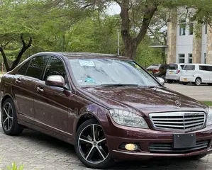 Mercedes-Benz C200 2007 Burgundy