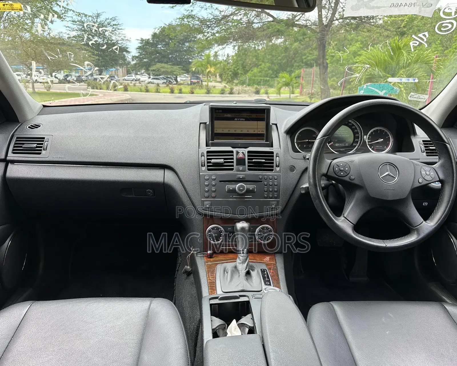 Mercedes-Benz C200 2007 Burgundy