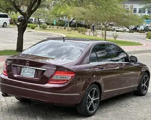 Mercedes-Benz C200 2007 Burgundy