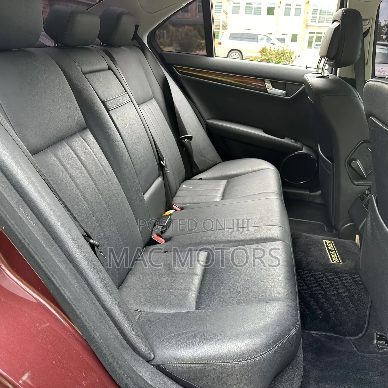 Mercedes-Benz C200 2007 Burgundy