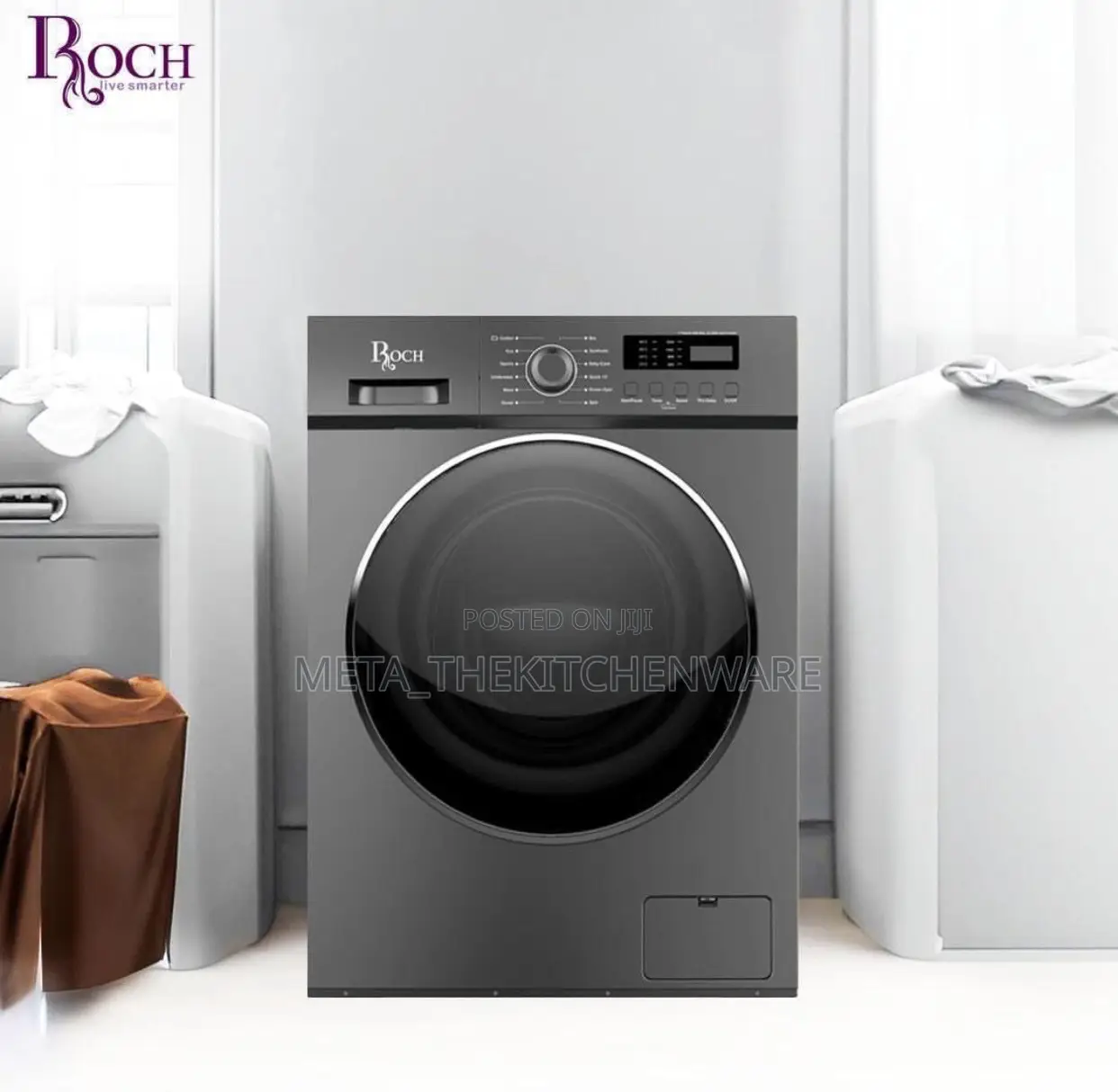 Roch Automatic Washing Machine Front Load 8kg