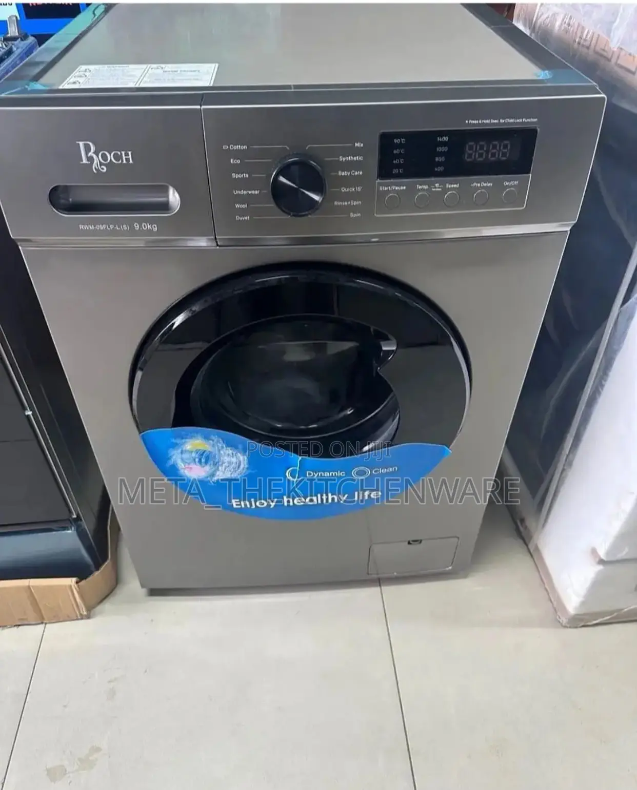 Roch Automatic Washing Machine Front Load 8kg