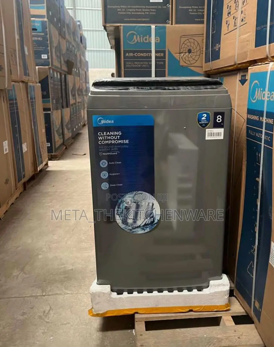 Midea Automatic Washing Machine Top Load 8kg