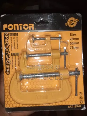 3 PCS G Clamp Set