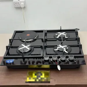 Mr Uk 3 Gas + 1 Electric Plate Table Top Cooker