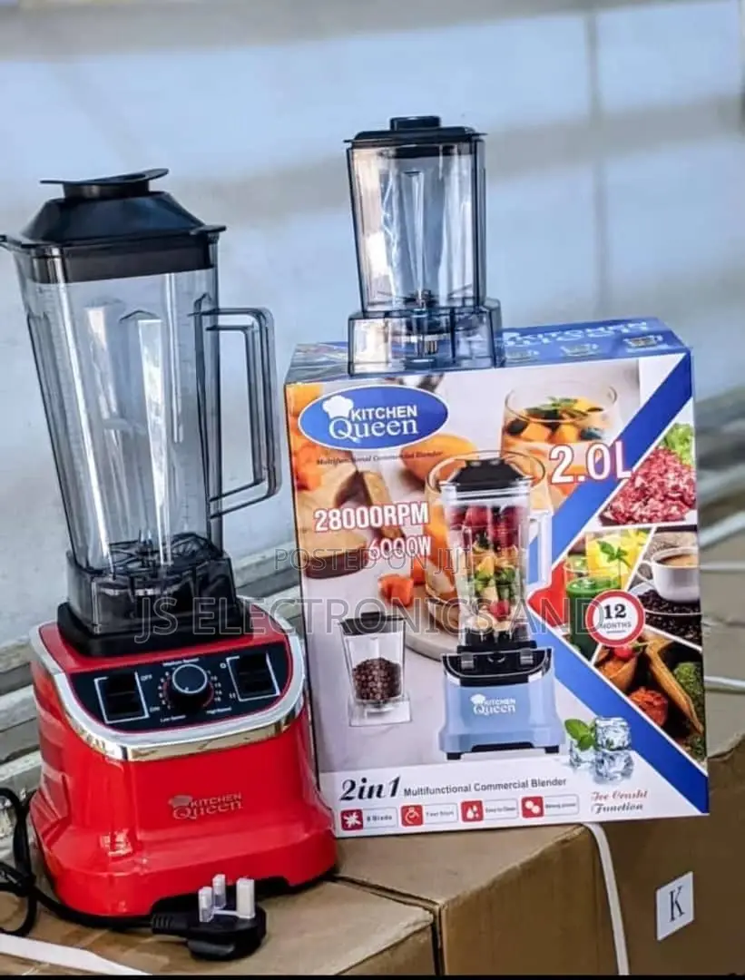 Heavy Duty Blander KITCHEN QUEEN 2.0L ( 2 IN 1)