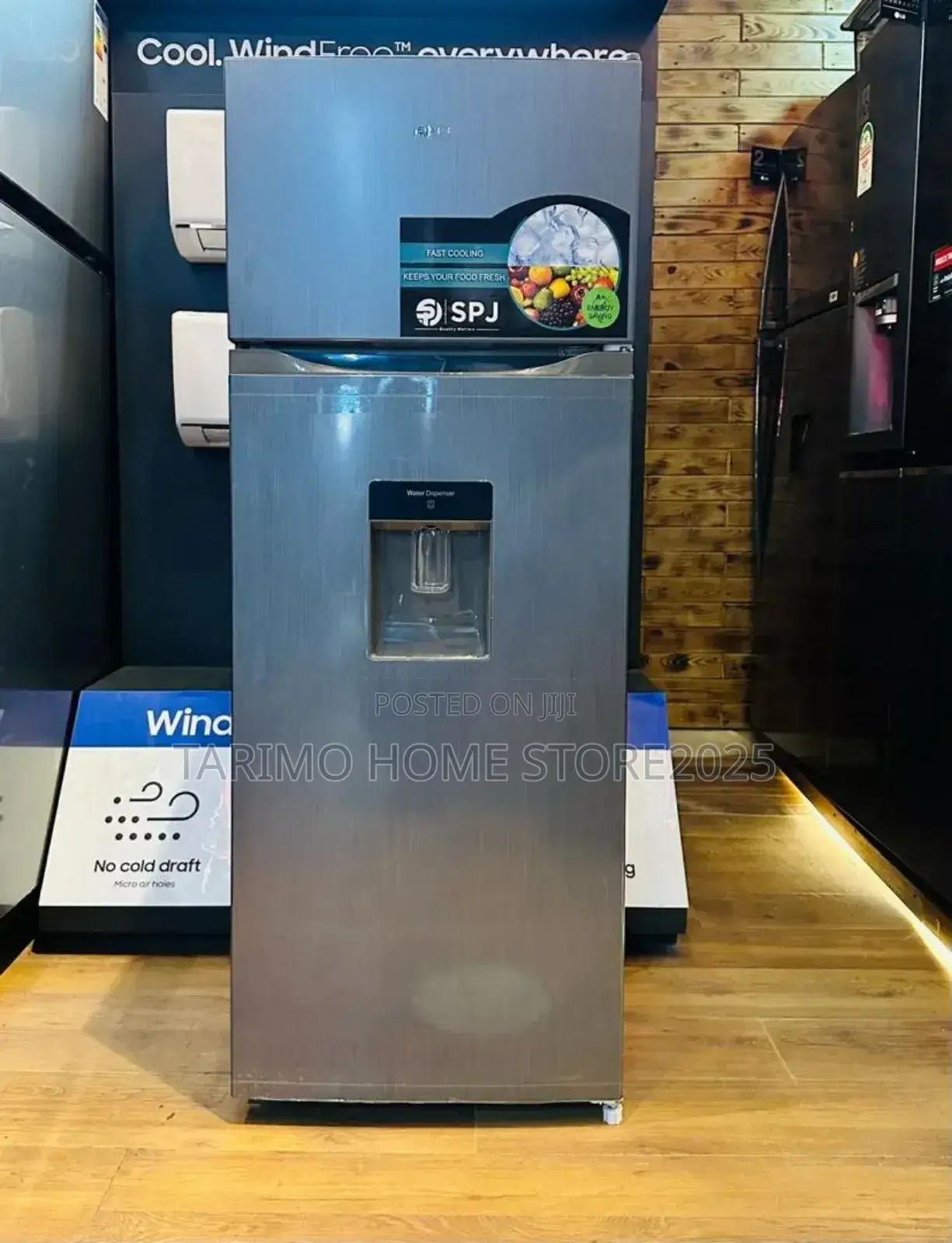 Back in Stock  SPJ Top Mount Fridge Model: