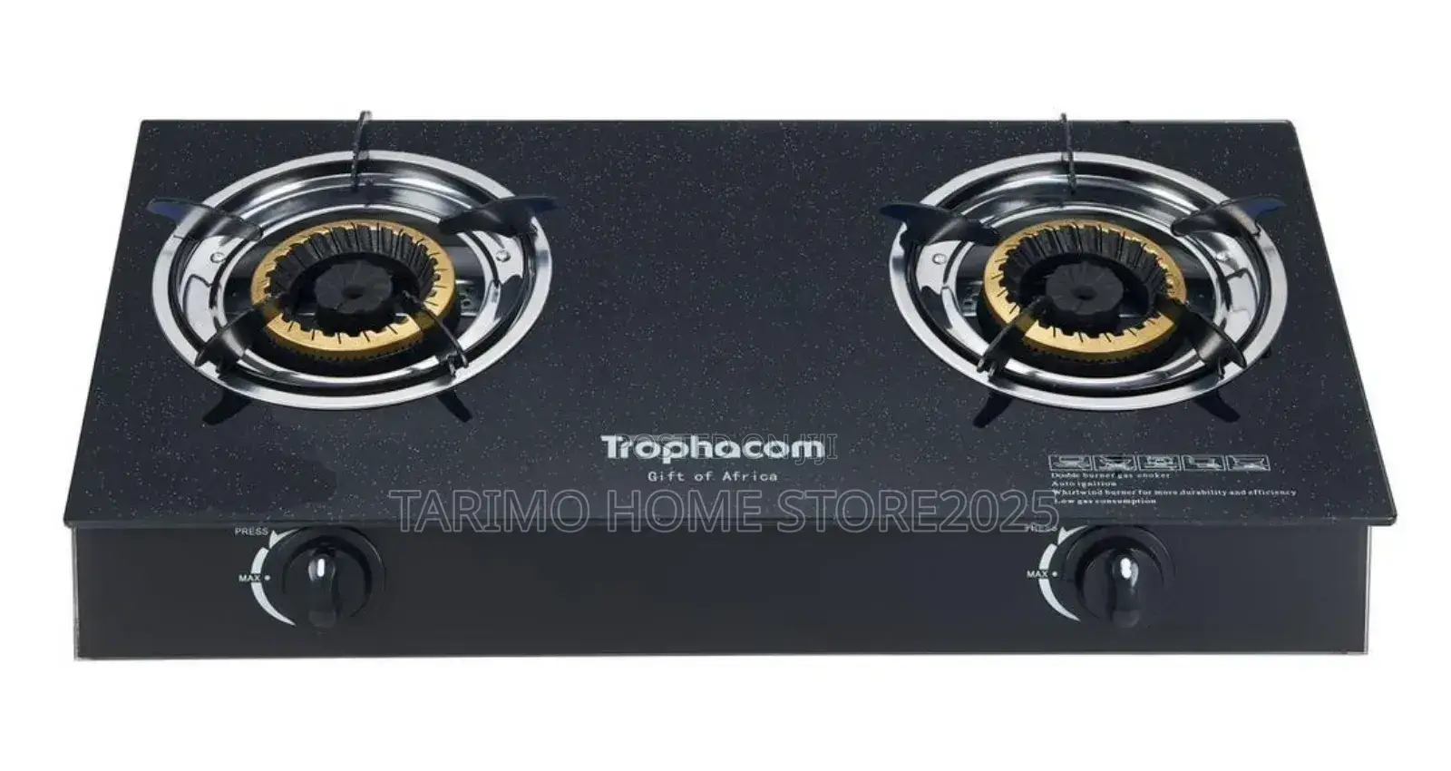 *Table Top Gas Cooker Tc04 Glass ~