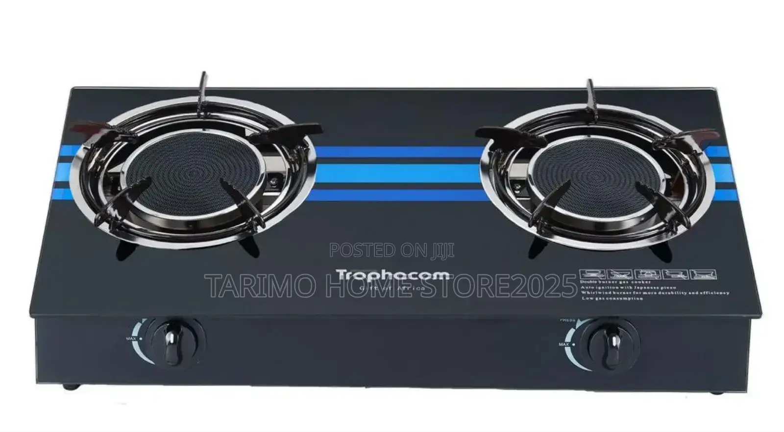 *Table Top Gas Cooker Tc04 Glass ~