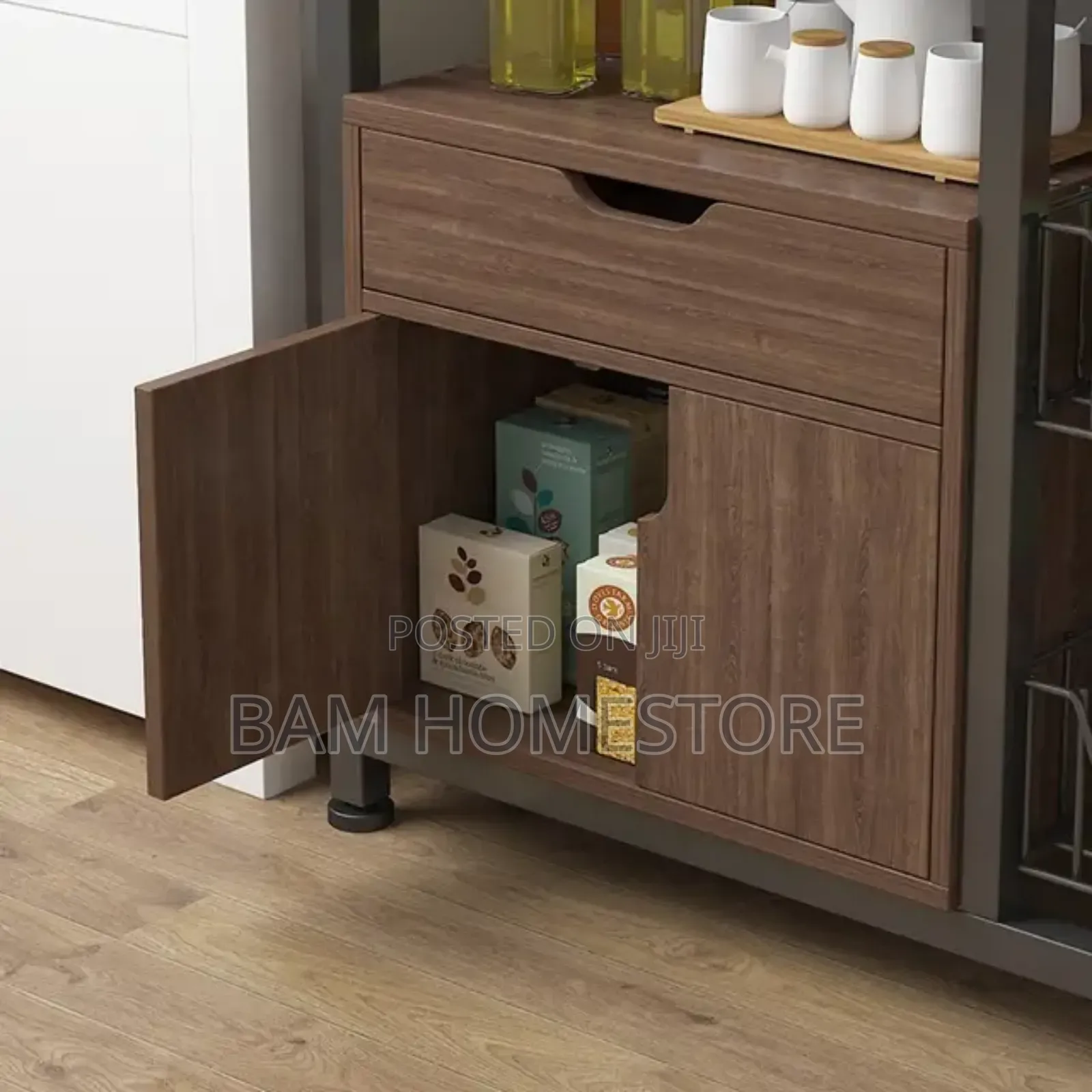 Classic Kitchen Racks With Shelves