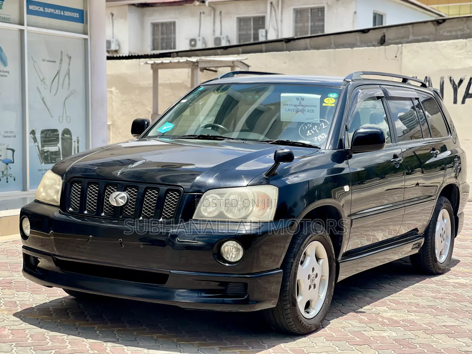 Toyota Kluger 2002 Black