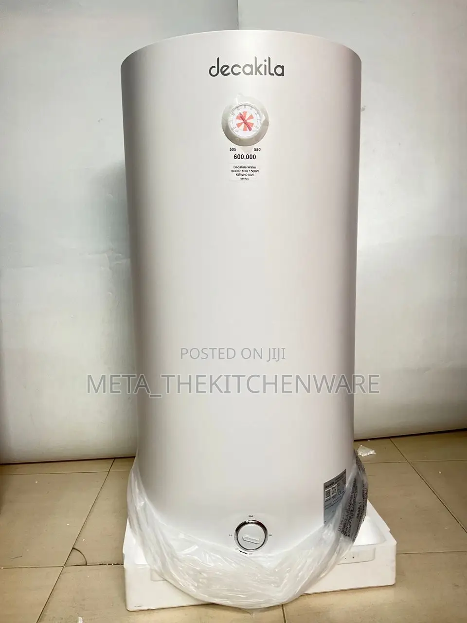 Decakila Storage Water Heater 100L in Ilala Home Appliances, Meta