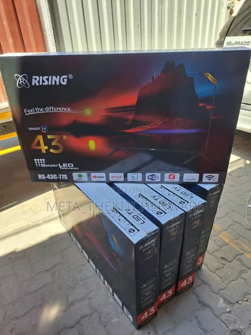 Rising Frameless Smart TV 43inch