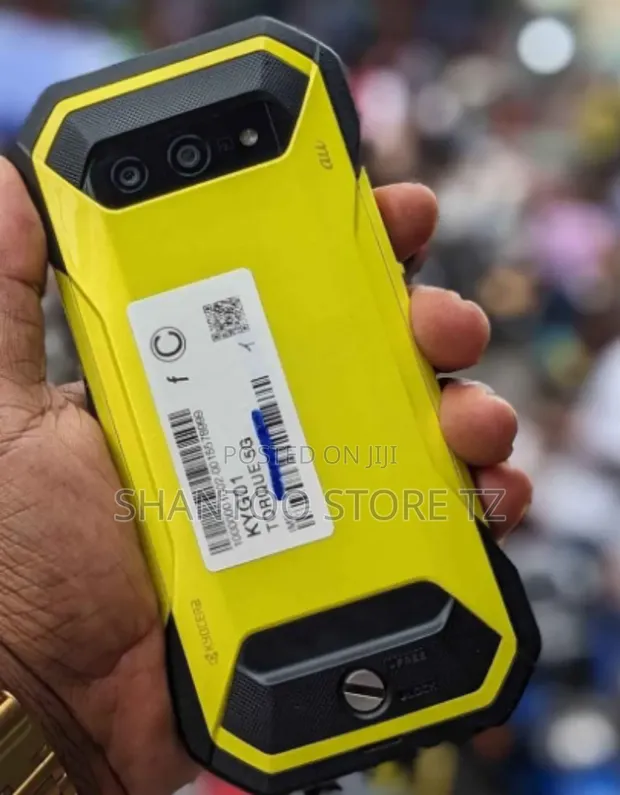 SIMフリー KYOCERA TORQUE 5G 128 GB 184 イエロー KYOCERA TORQUE 5G KYG01 Yellow 128GB Android Smartphone