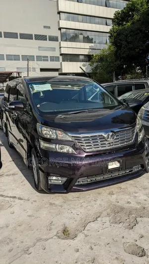 Toyota Vellfire 2009 Purple