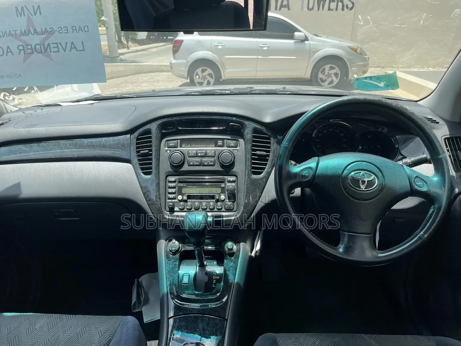Toyota Kluger 2002 Black