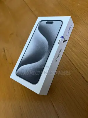 New Apple iPhone 15 Pro 256 GB Black