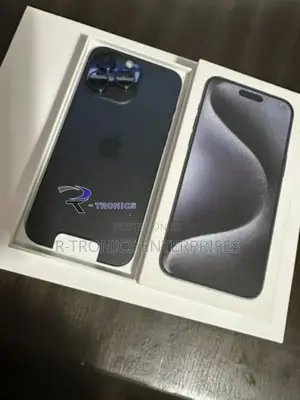 New Apple iPhone 15 Pro 256 GB Black