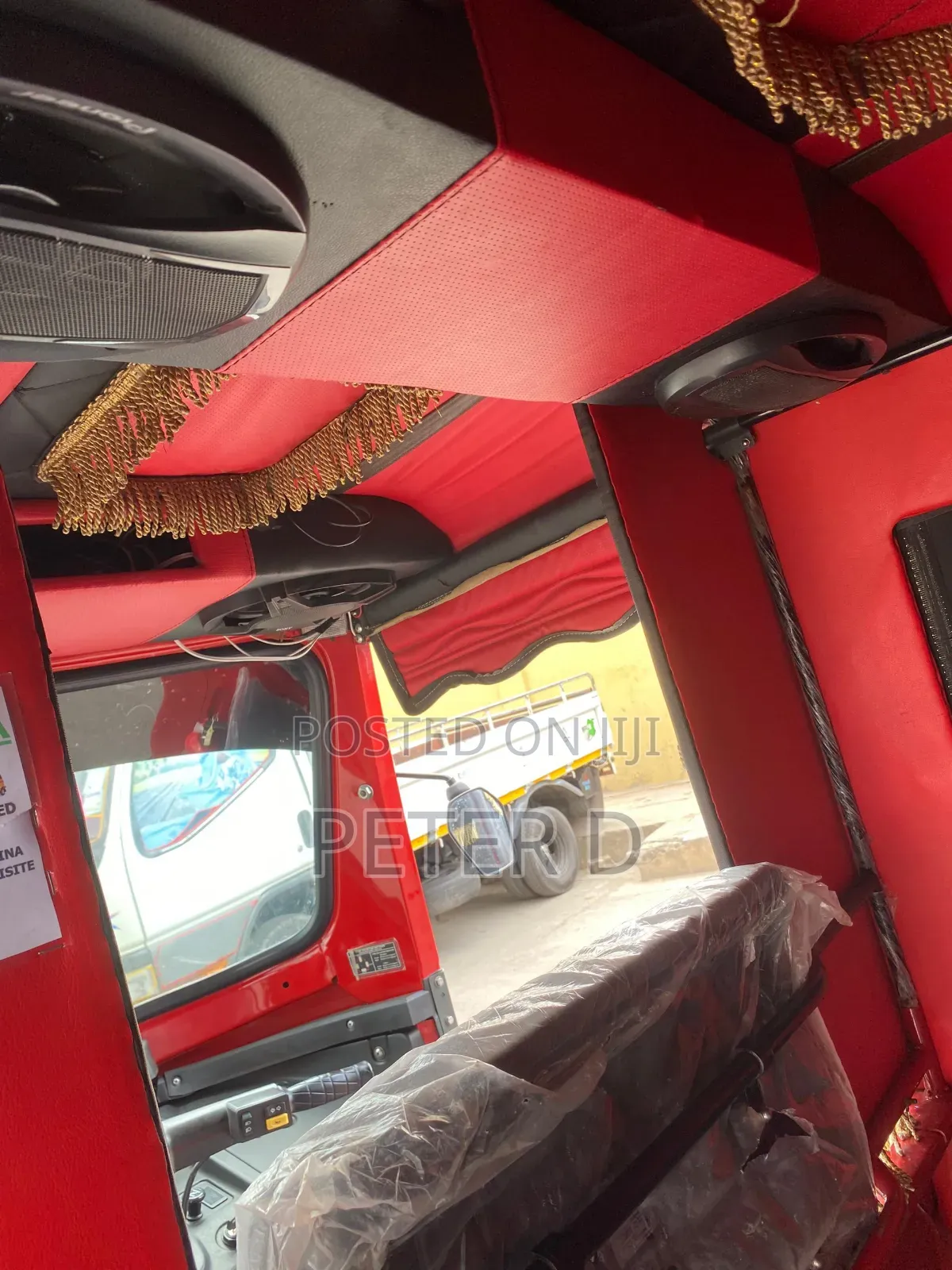 TVS King Deluxe Plus iTouch Start 2024 Red