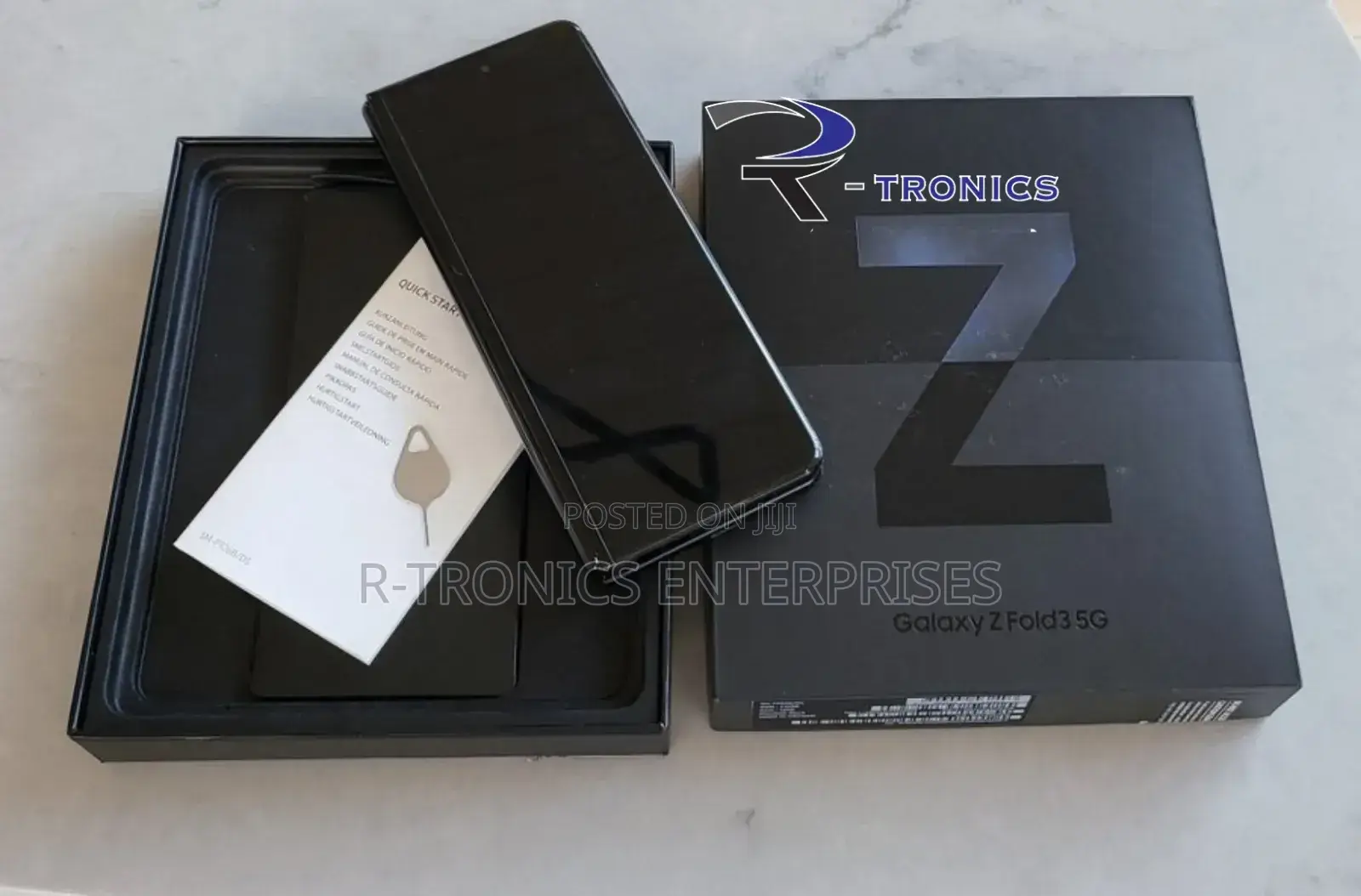 New Samsung Galaxy Z Fold 3 256 GB Black