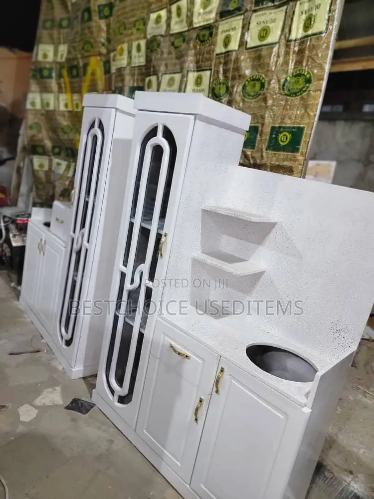 Kitchen Cabinet White Zenye Kabati