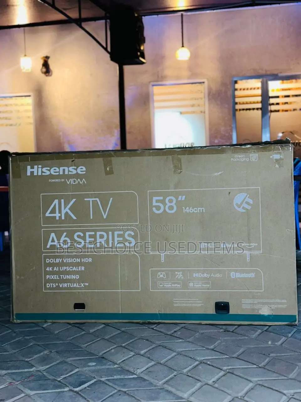 Hesense Smart Inch 58 Bado Mpya Paka Box Lipo