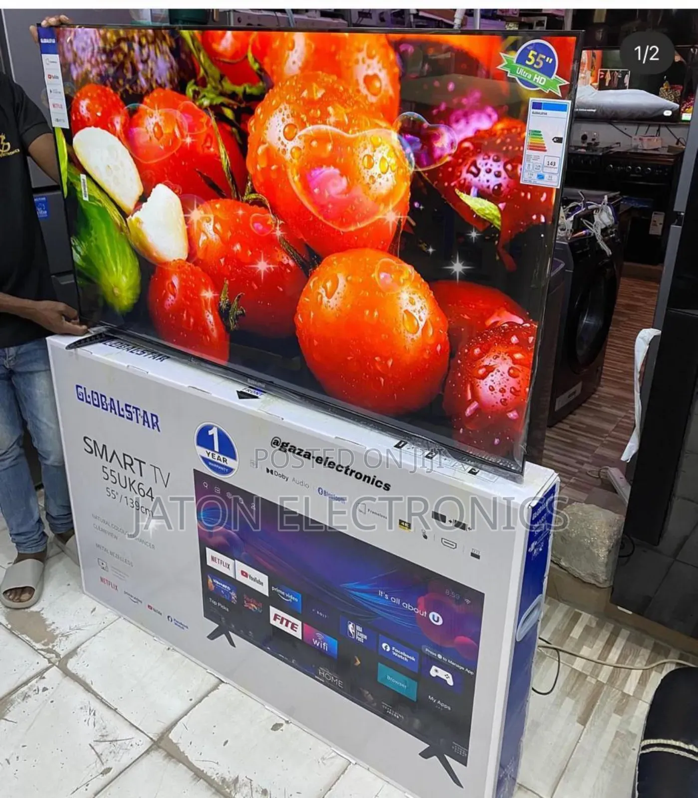 Globalstar 55 Inches Smart Tv