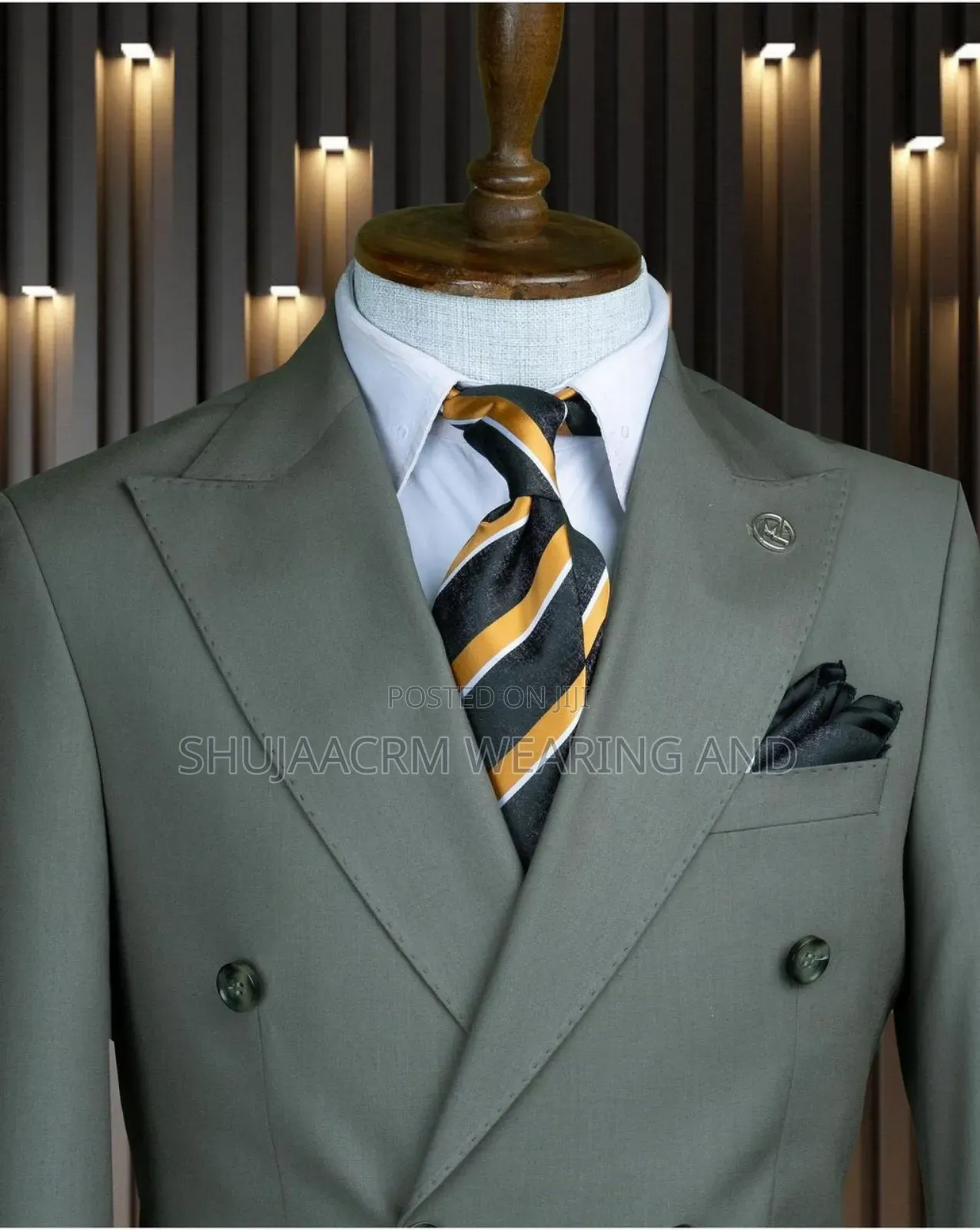 Six Button Suit|suti Za Kiume