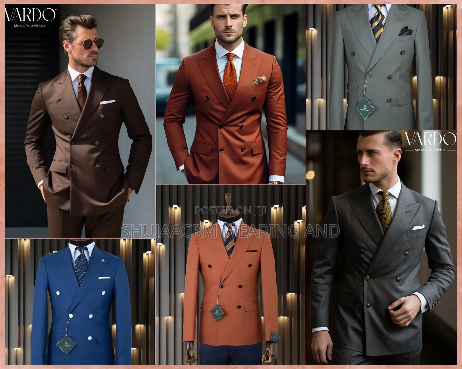 Six Button Suit|suti Za Kiume