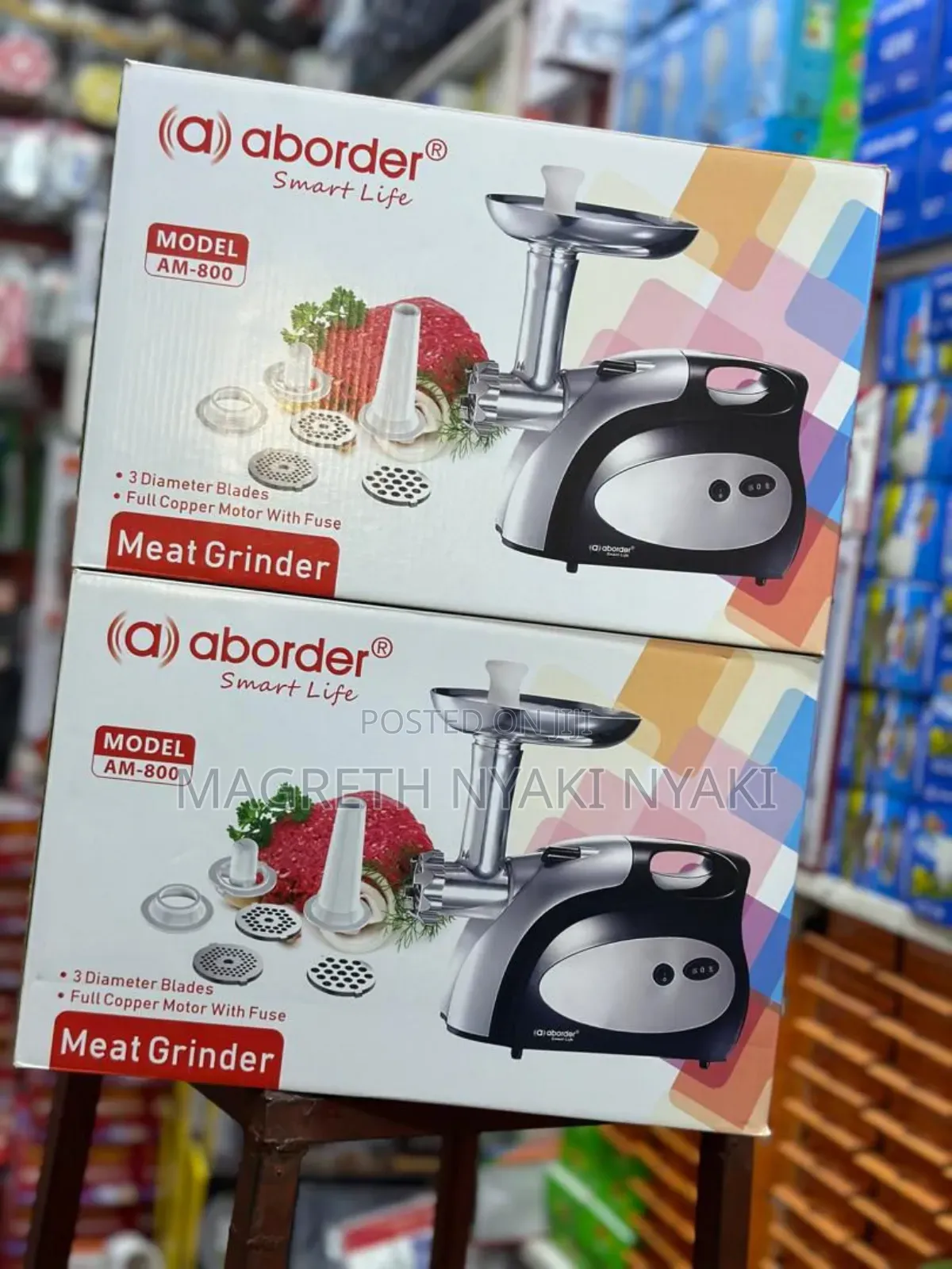 Aborder Mashine Ya Kusagia Nyama Inatumia Umeme Kidogo Sana