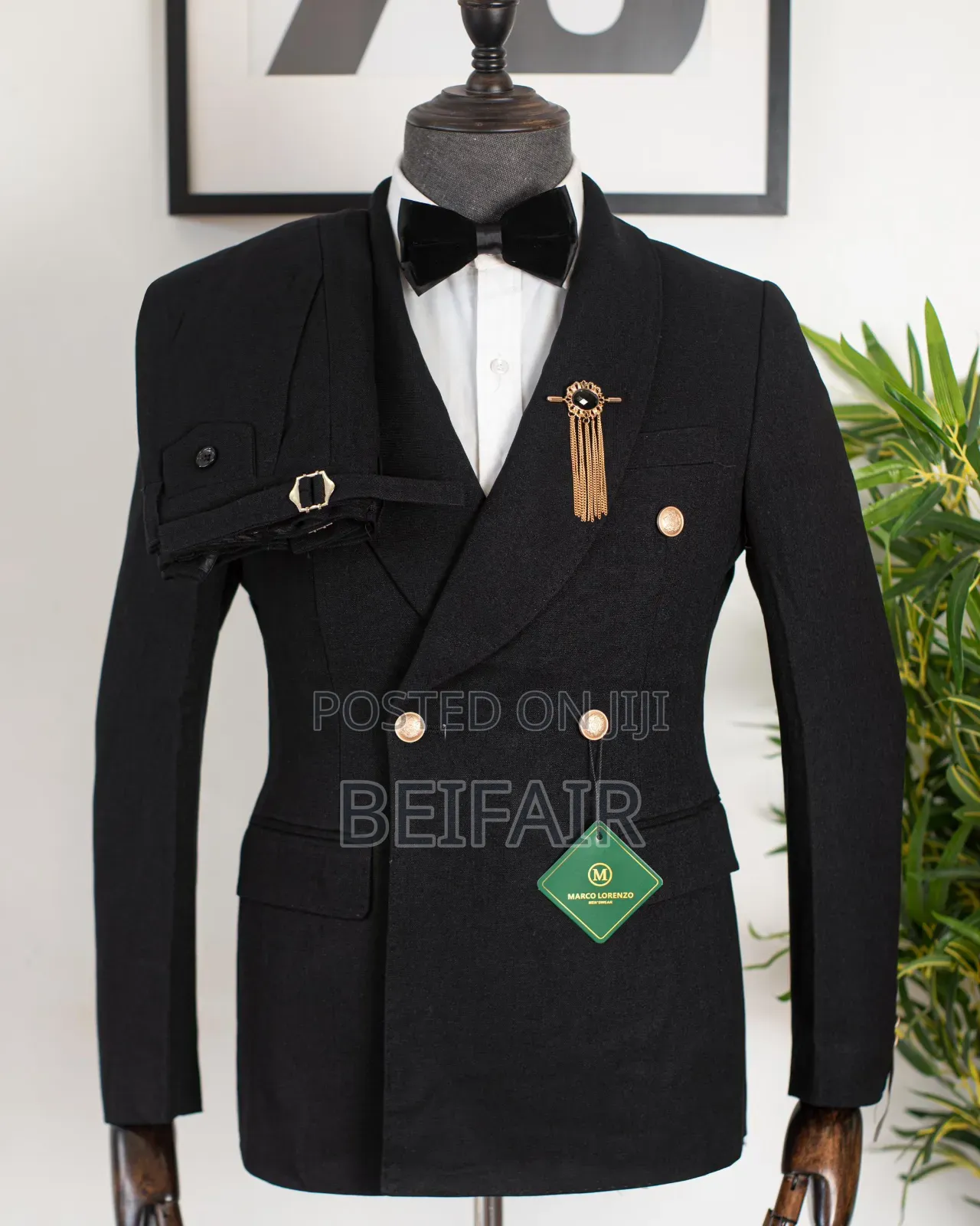 Suti Za Kiume | Double Breasted Mens Suits | Four Buttons