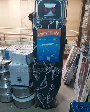 Steam Ironing Board With Iron Holder Strong and Foldable Leg