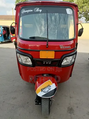 TVS King Deluxe Plus iTouch Start 2024 Red